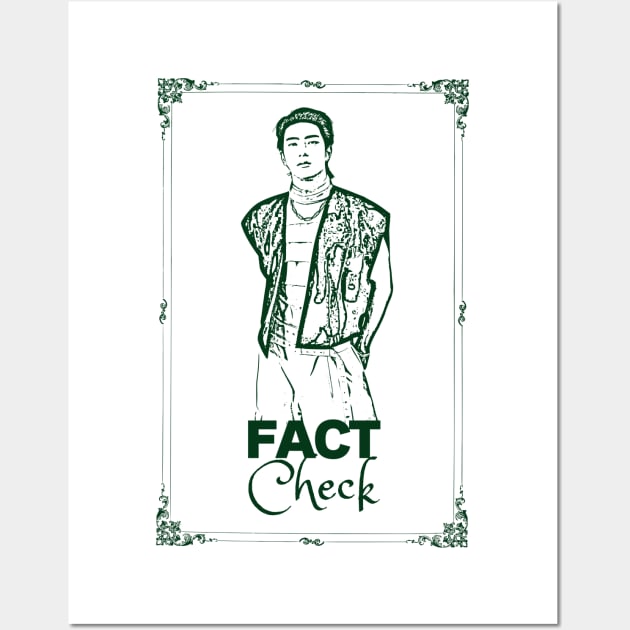 Fact Check Jaehyun NCT 127 Wall Art by wennstore